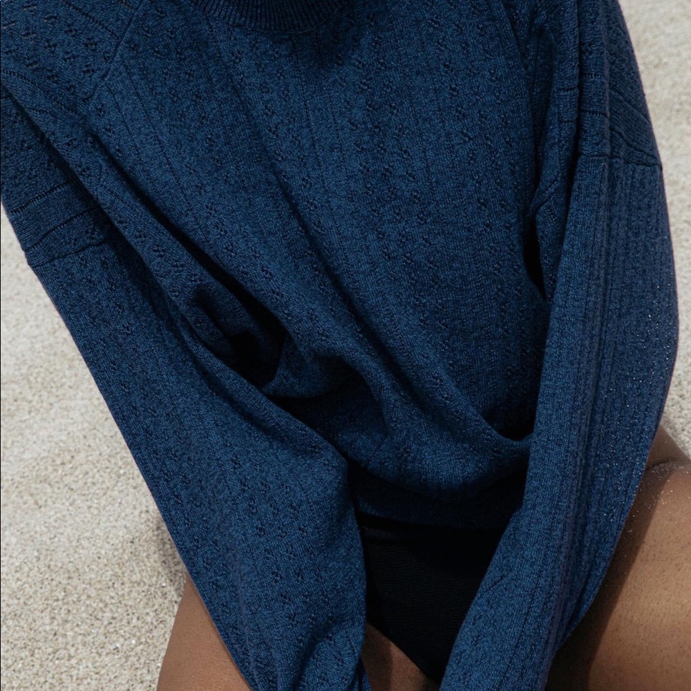 James Street Co. Eyelet Raglan